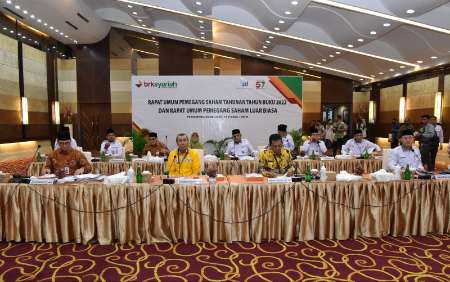 Dividen Pemprov Riau Naik 11 Persen, RUPS Tahunan Tahun Buku 2022 dan RUPSLB BRK Syariah Tuntas